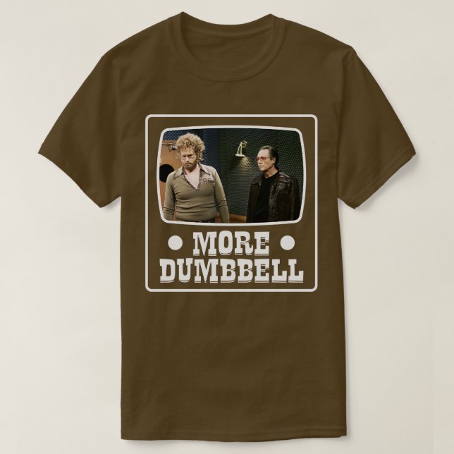 T-shirt Plus Cowbell Plus Dumbbell (Design devant)
