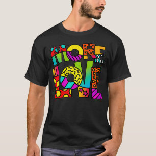 T-shirt PLUS D'AMOUR Colorful Valentine's Day Graphic T