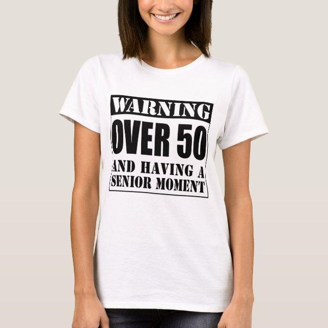 T-shirt Plus de 50 moments principaux (Devant)