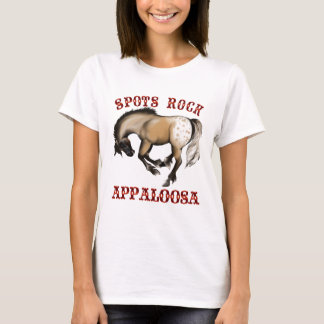 T-shirt Plus de chemise de roche de taches