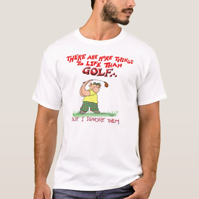 T-shirt Plus de chose-golf (Devant)