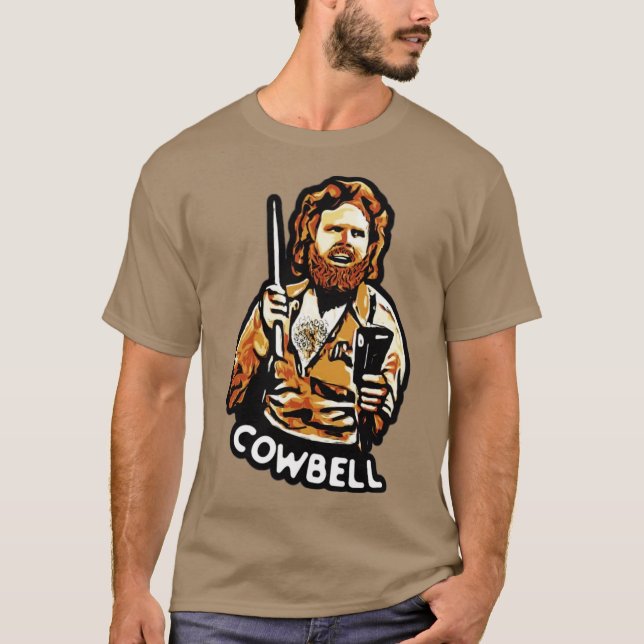 T-shirt Plus de Cowbell (Devant)