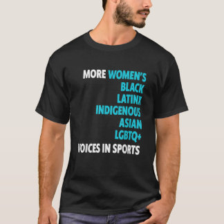 T-shirt Plus de femmes Noir Latino Indigène Asiatique LGBT