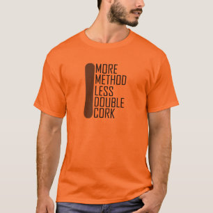 T-shirt Plus de méthode Moins de double liège