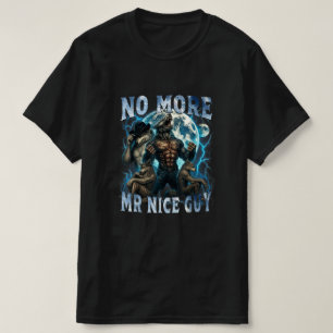 T-shirt Plus de Monsieur Gentil Homme Drôle de Loup Alpha