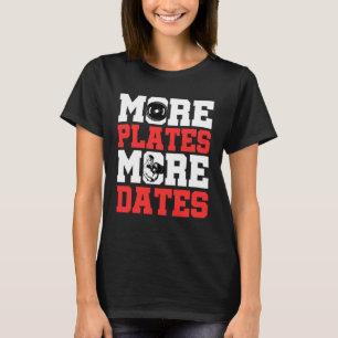 T-shirt Plus de Plaques Plus de Dates Gym Haltérophilie Fi