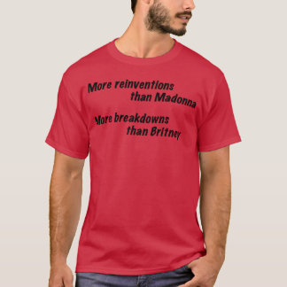 T-shirt Plus de réinventions que de fille