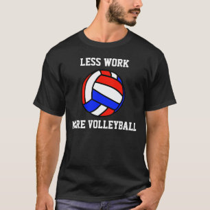 T-shirt Plus de volleyball