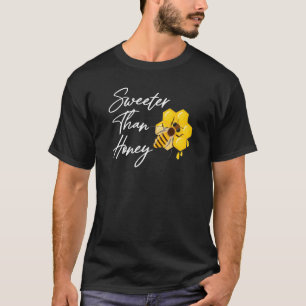 T-shirt Plus Doux Que Miel Drôle Les Femmes Aiment Les Ins