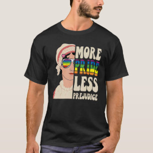 T-shirt Plus Fierté Moins Préjugé, Fierté Pansexuelle, Arc