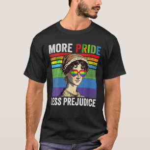 T-shirt Plus Fierté Moins Préjugé Mois de Fierté Rétro T S