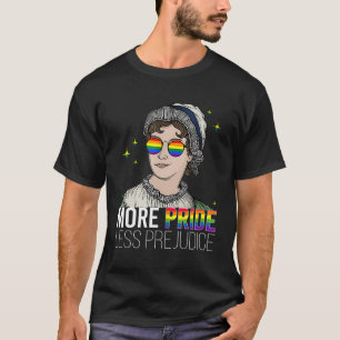 T-shirt Plus Fierté Moins Préjugés Lgbtq Gay Fier Ally Pri