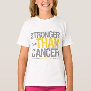 T-shirt Plus fort que le Cancer - Cancer d'enfance