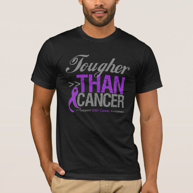 T-shirt Plus fort que le cancer - Cancer du GIST (Devant)