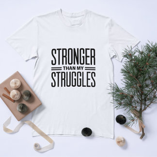 T-shirt Plus forte que mes luttes