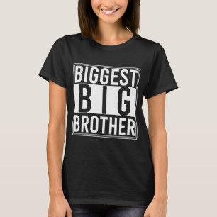 T-shirt Plus Grand Frère Et Meilleur Frère Plus Âgé