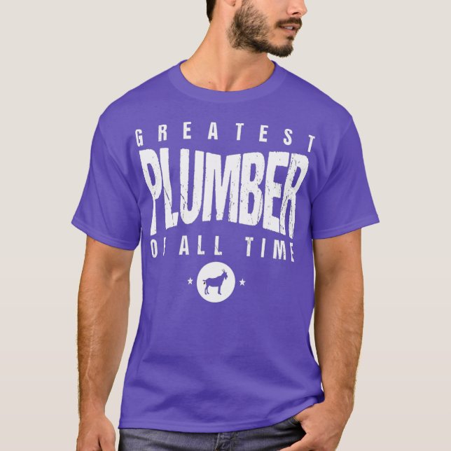 T-shirt Plus grand plombier de tous les temps plombiers Jo (Devant)