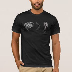 T-shirt plus grand puis rx rotatoire rx8 Mazda de moteur à