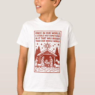 T-shirt Plus grand que notre monde entier 1