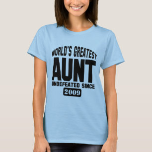 T-shirt Plus grande tante personnalisable