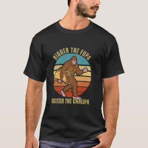 T-shirt Plus gros Fupa Tastier Le Chalupa drôle gros pied
