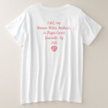 T - Shirt Plus Größe WW Weekend Flaget 2023