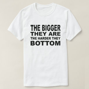 T-SHIRT PLUS ILS GRANDS SONT PLUS ILS BASENT LA CHUTE DUR