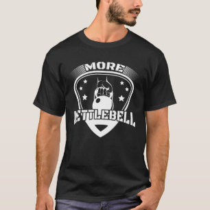 T-shirt Plus Kettlebell Fitness Fitness Gym Poids