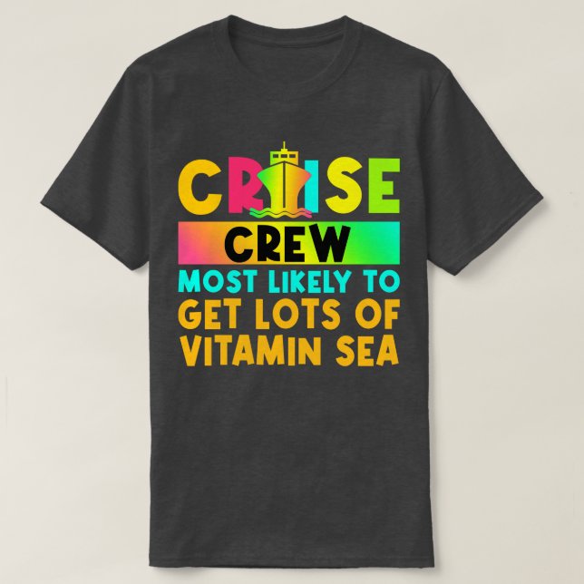 T-shirt Plus Probable De Correspondre Croisière 3 (Design devant)