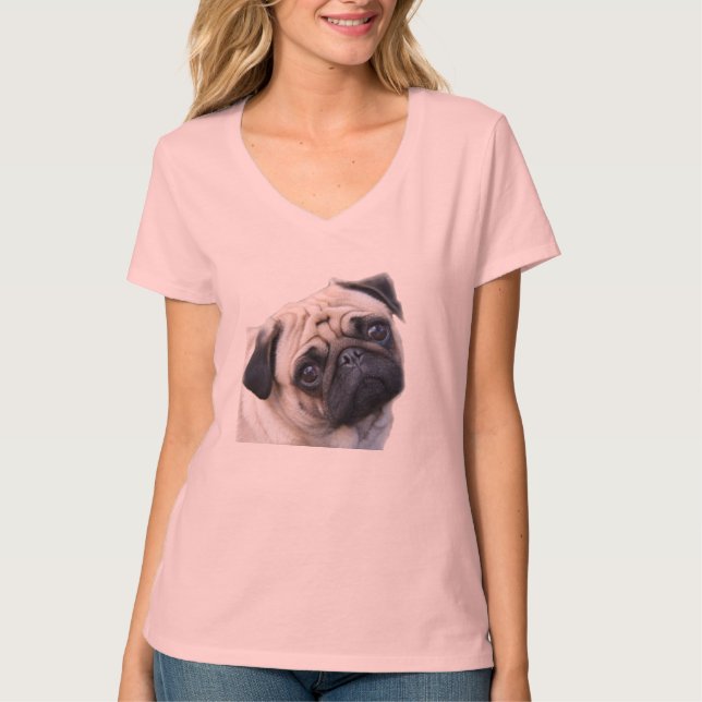 T-shirt Plus pugs petites drogues (Devant)