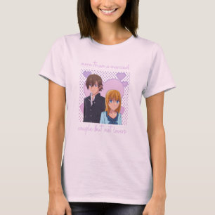 T-shirt Plus qu'un couple marié, mais pas amoureux