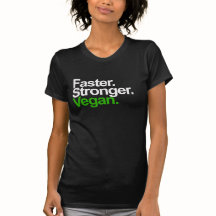 Plus rapidement. Plus fort. Vegan.