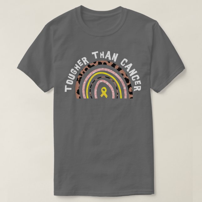 T-shirt Plus sévère que le cancer Sensibilisation au cance (Design devant)