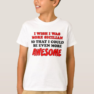 T-shirt Plus Sicilien Plus Awesome