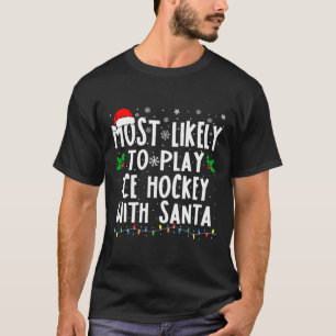 T-shirt Plus susceptible de jouer au hockey sur glace avec