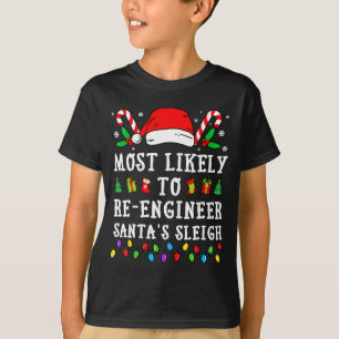 T-shirt Plus susceptible de réaménager le traîneau du Père