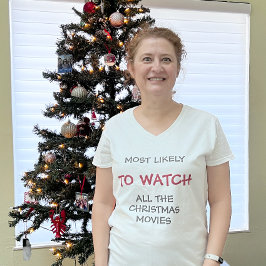 T-shirt Plus susceptible de regarder la fête de famille de