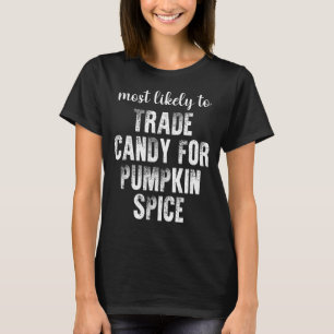 T-shirt Plus susceptible d'échanger des bonbons contre du