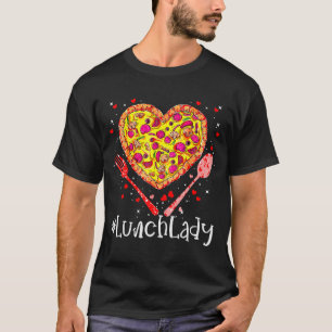 T-shirt Plus susceptible d'être à Noël sur le déjeuner piz