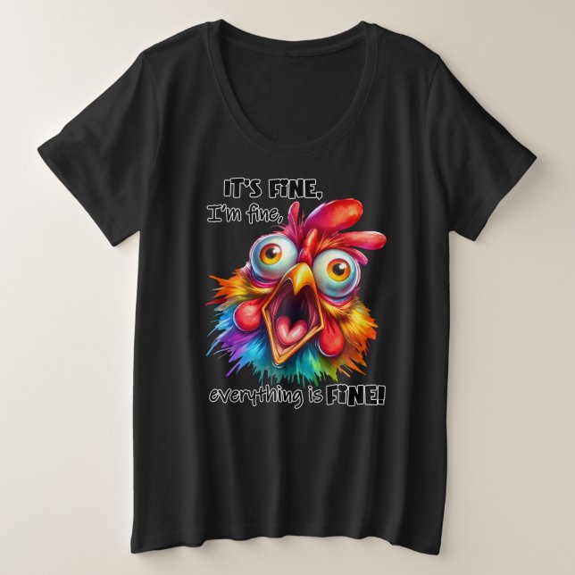 T-shirt plus taille (Design devant)