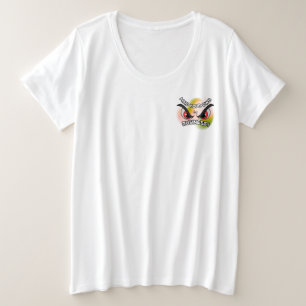 T-Shirt Plus Taille : Faites attention à vous (bla