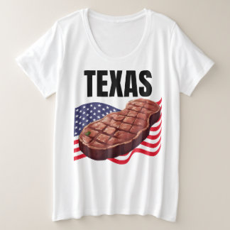 T-shirt plus taille femme Texas