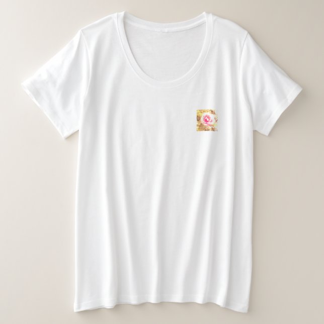 T-Shirt plus taille femmes cool écostyle design (Design devant)