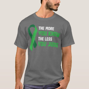 T-shirt Plus Vous Connaissez Moins Vous Jugez La Santé Men