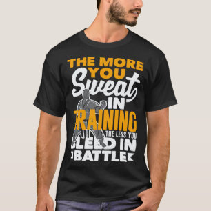T-shirt Plus Vous Transpirez à L'entraînement Aikido Karat