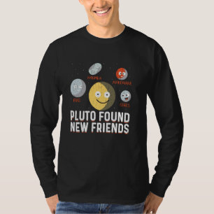 T-shirt Pluto a trouvé de nouveaux amis Planètes naines As