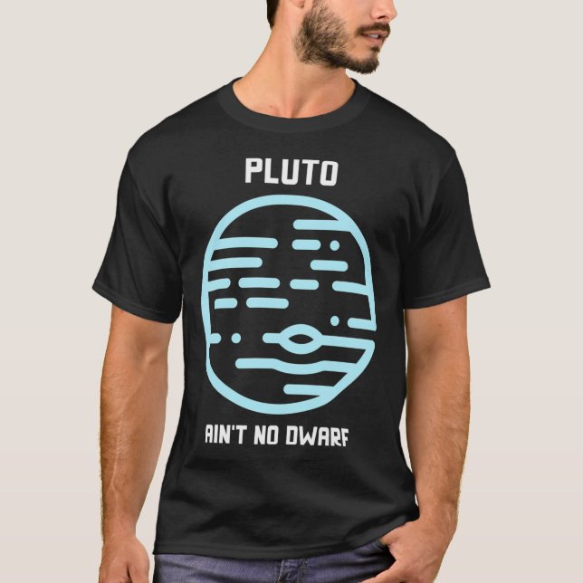 T-shirt Pluto N'Est Pas Nain (Devant)