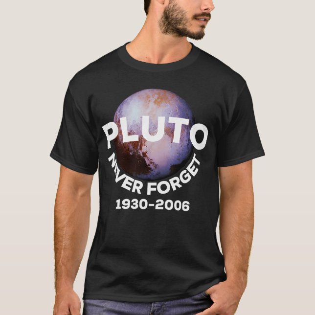 T-shirt Pluto n'oublie jamais (Devant)