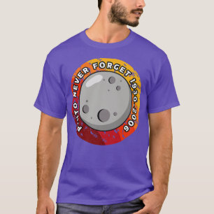 T-shirt Pluto n'oublie jamais 1930-2006