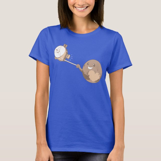 T-shirt Pluto Selfie (Devant)